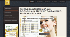 Desktop Screenshot of goldankauf-pro24.de